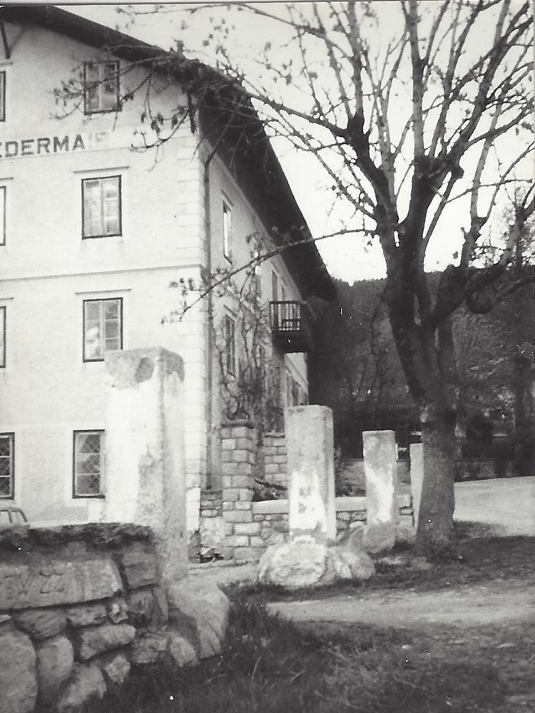 Niedermairhof - Damals