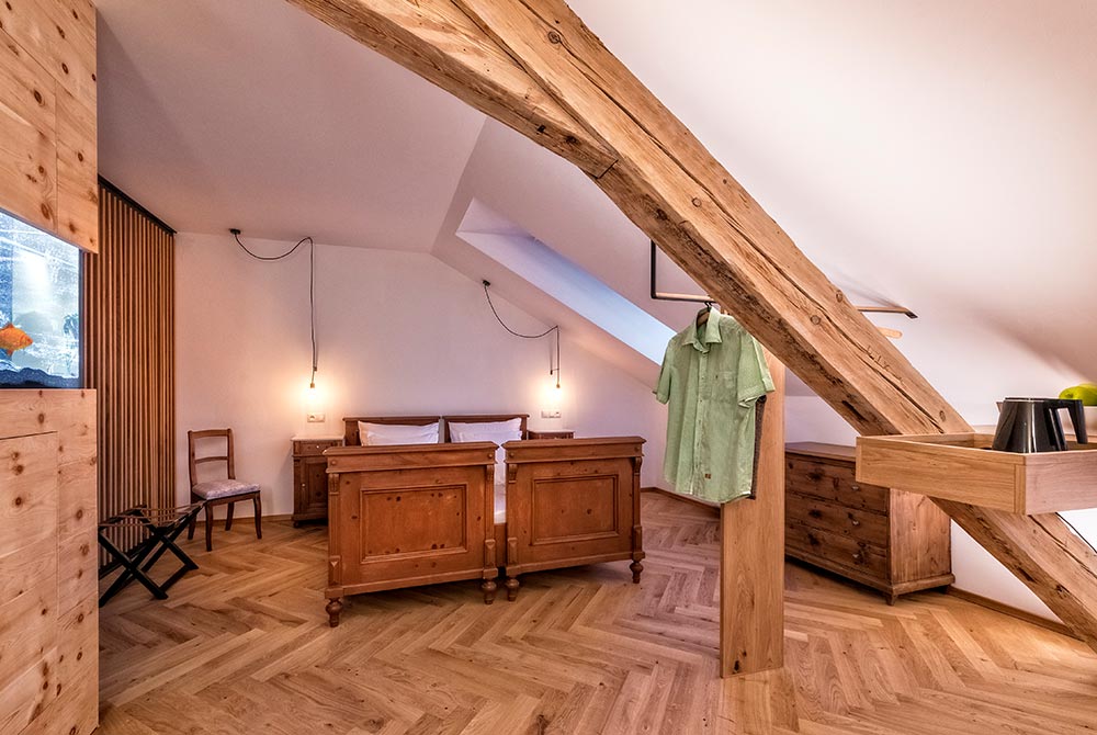 Suiten individuell eingerichtet