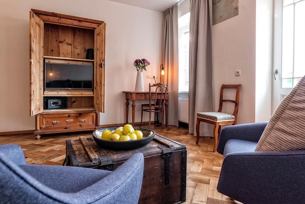 8 individuelle Suiten