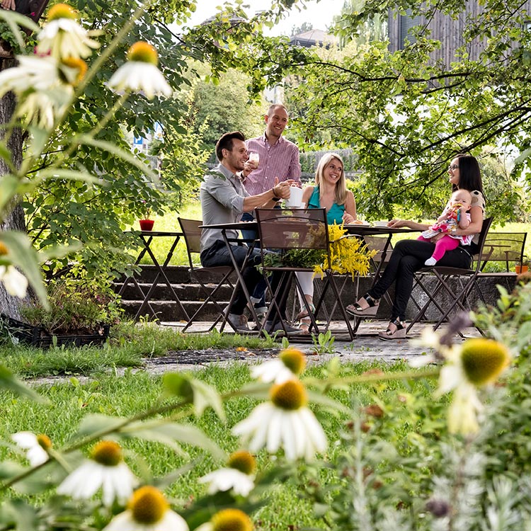 The happiness of a lawn