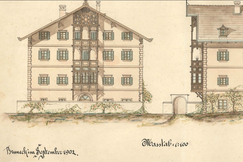 Das Projekt Niedermairhof - von 1902