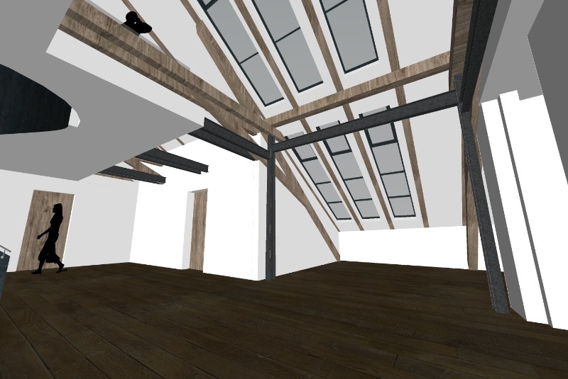 Und auch mit Renderings haben wir uns beholfen