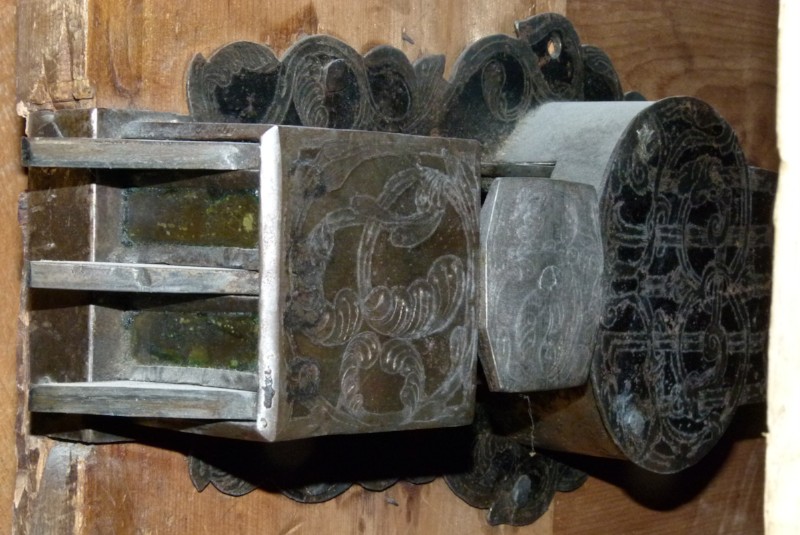 Fallschloss vom Schrank – datiert 1700