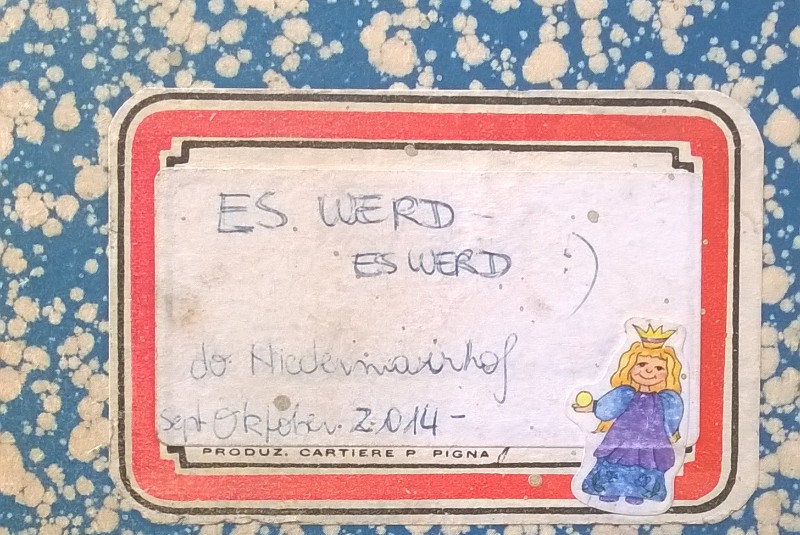 Zum Glück haben wir unser Bauheft