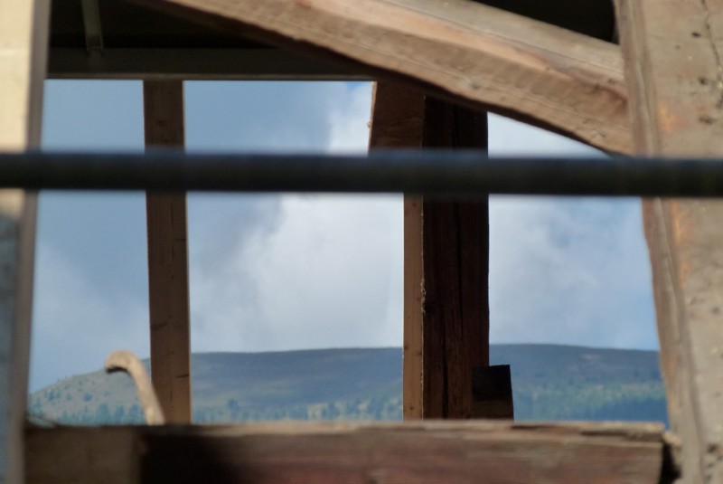 September 2015 – Das Stadeldach wird neu eingedeckt