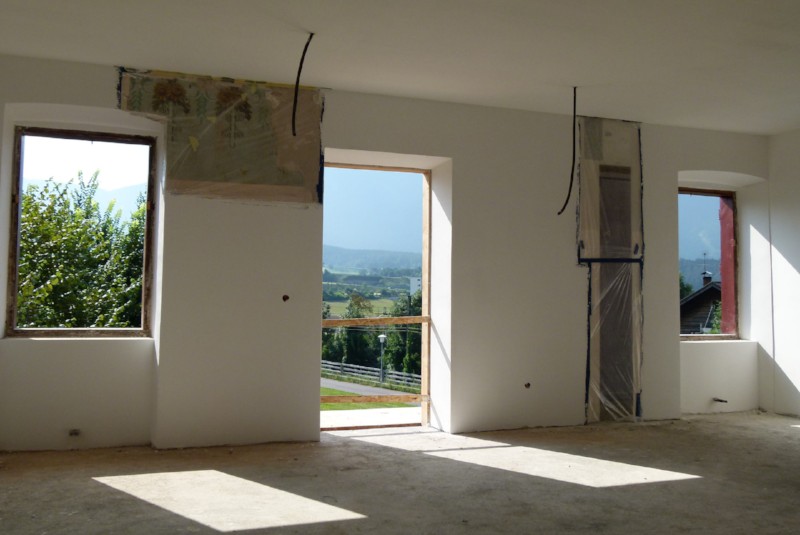 August 2015 – Malerarbeiten