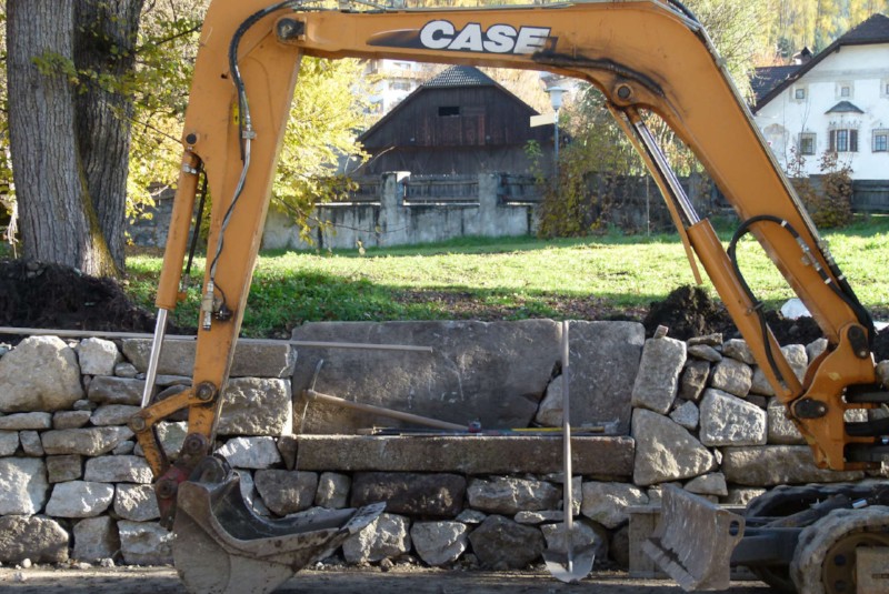 Bagger - Außengestaltung