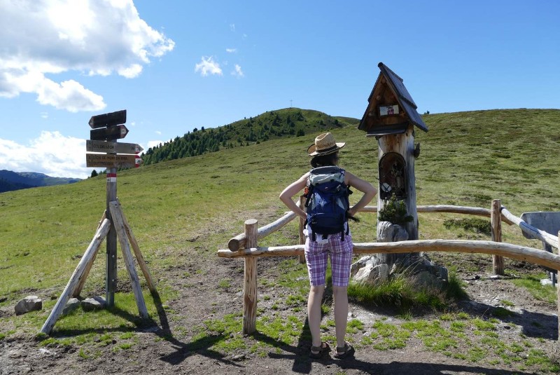 Aufstieg Col du Lech