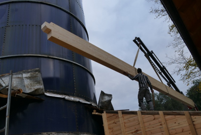 Die Träger werden eingezogen